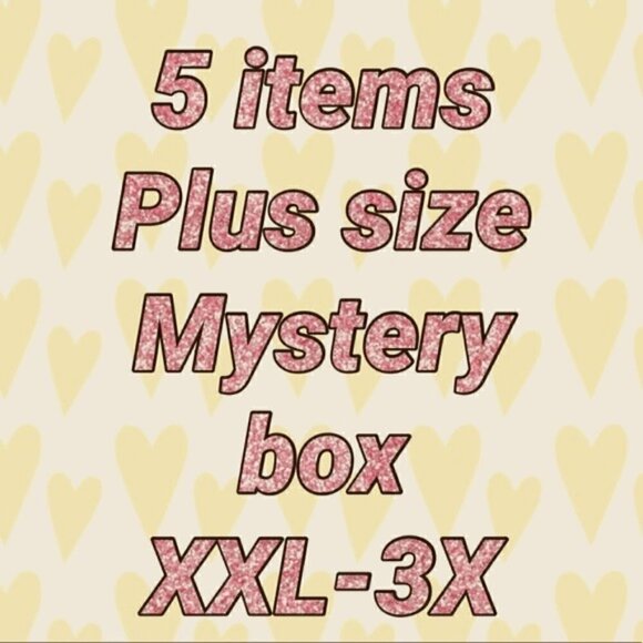 PLUS SIZE MYSTERY BOX 5 ITEMS FOR $35! GET ONE TODAY! - Picture 2 of 3